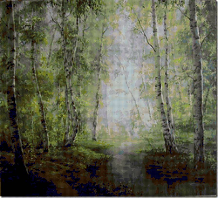 весна - пейзаж, весна, лес - предпросмотр