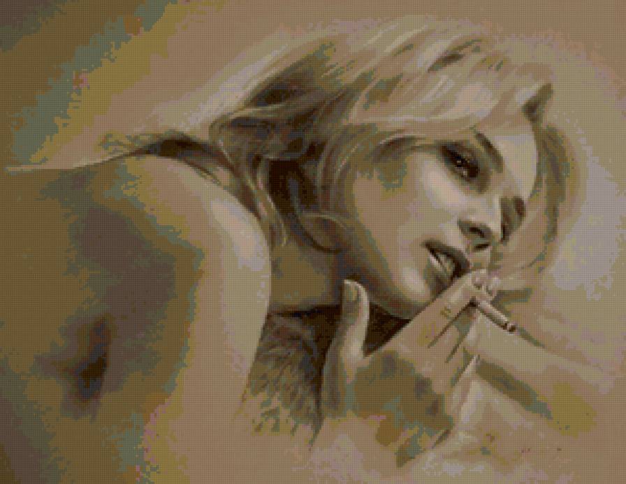 женщина - портрет, девушка, женщина - предпросмотр