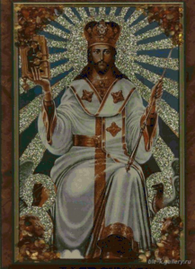 иисус на троне - иконы - предпросмотр