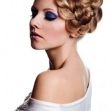 Схема вышивки «девушка»