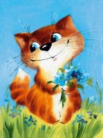 Котик - коты - оригинал