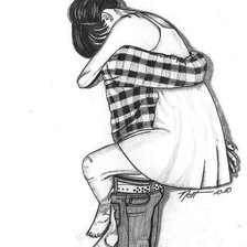 Схема вышивки «Пара»