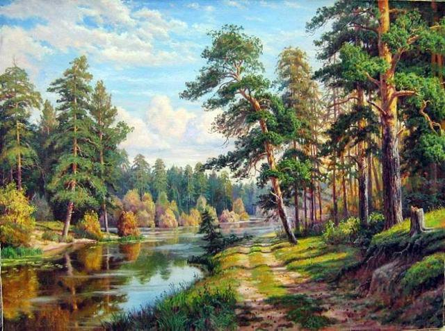 Сосны - оригинал