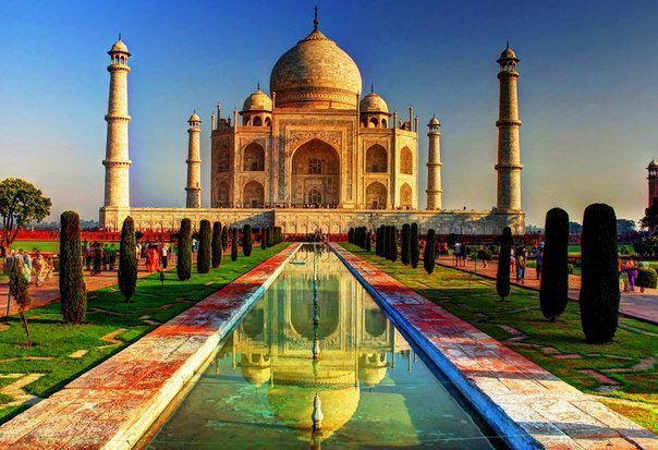 Тадж Махал - индия, храмы - оригинал