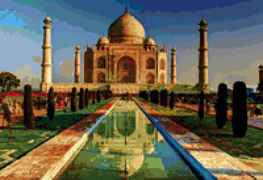 Тадж Махал - индия, храмы - предпросмотр