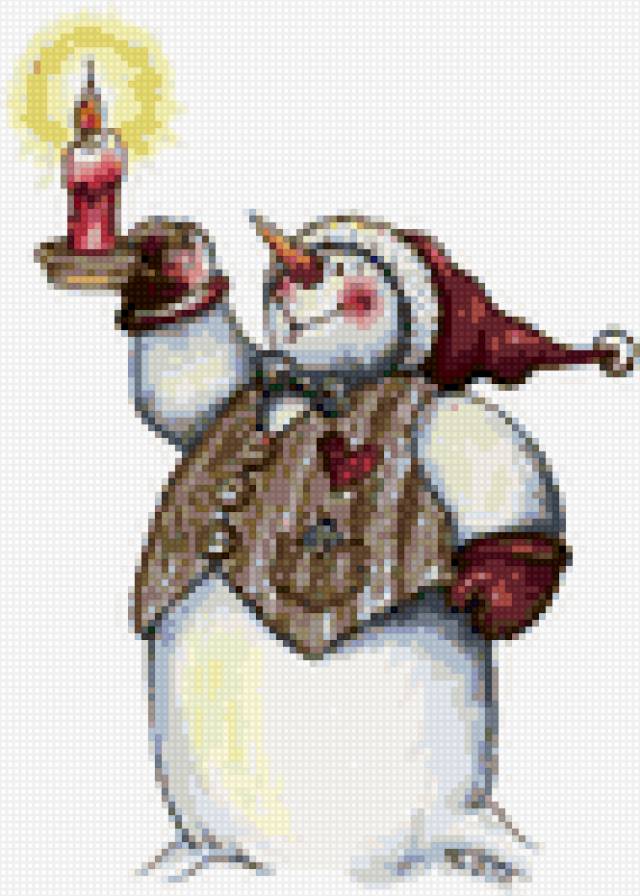 Снеговик 3 - новый год, снеговик, зима - предпросмотр