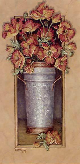 Красные маки - живопись, декор, цветы - оригинал