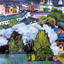 Схема вышивки «Москва»