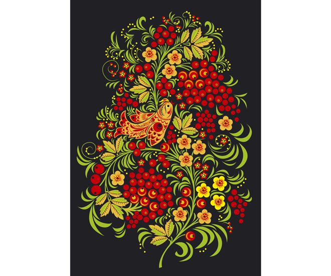 Серия Хохлома - хохлома - оригинал