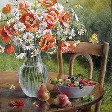 Схема вышивки «лето»