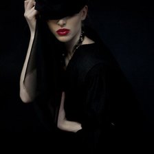 Схема вышивки «незнакомка»