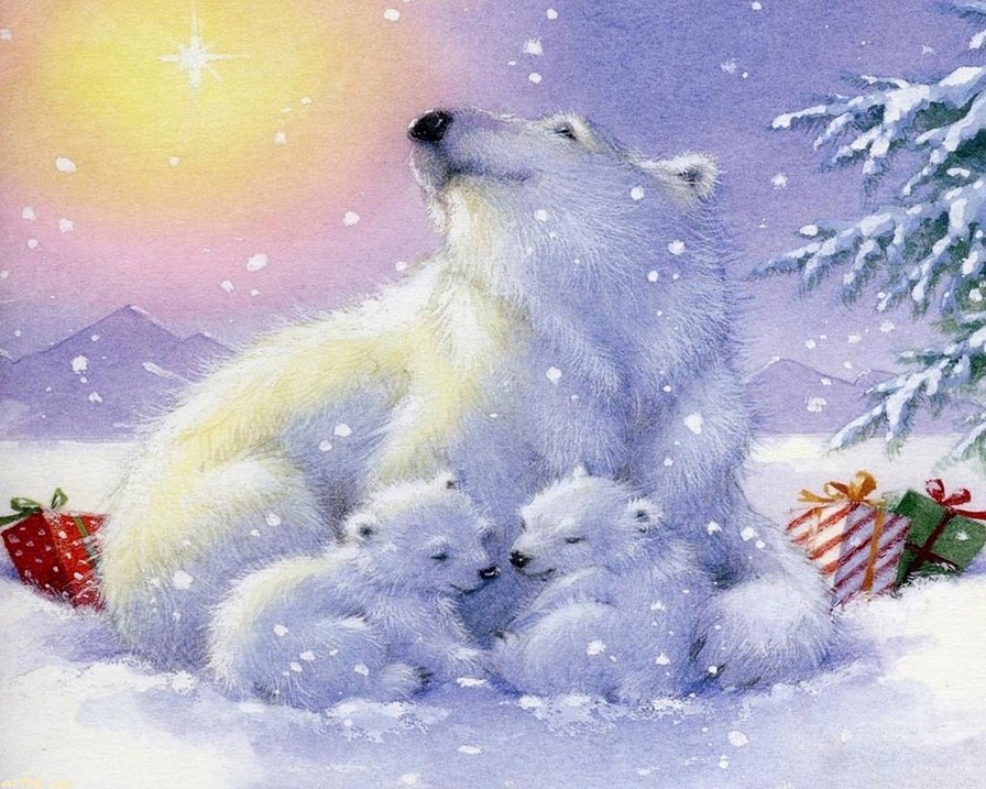 белые медведи - оригинал