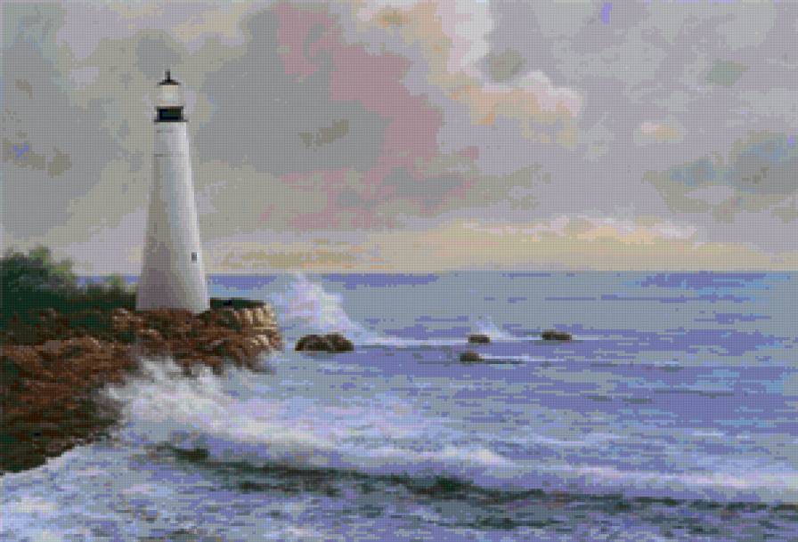 Маяк - морские мотивы - предпросмотр