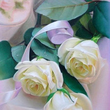 Схема вышивки «РОЗЫ ДЛЯ ЛЮБИМОЙ»