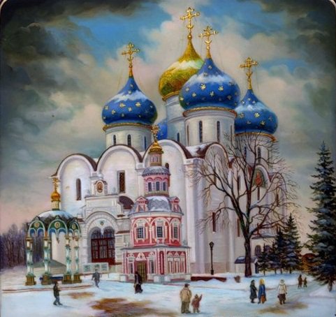 Загорск - городской пейзаж - оригинал