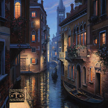 ночная венеция