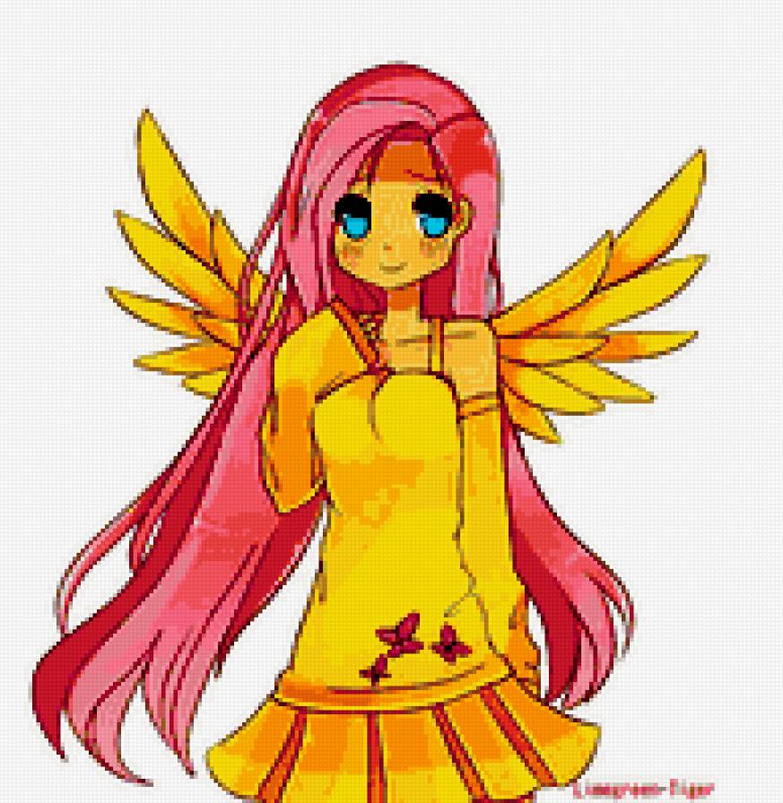 Флатершай - пони, аниме - предпросмотр