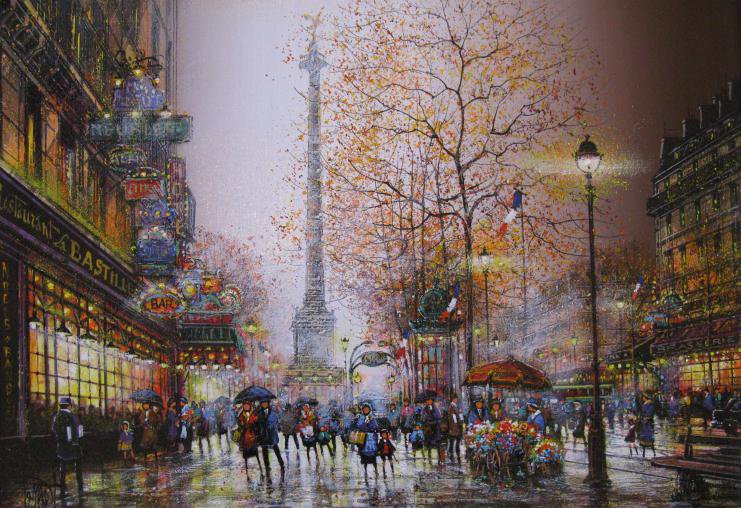 Площадь Бастилия - франция, париж, площадь бастилия - оригинал