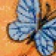Предпросмотр схемы вышивки «бабочки в волосах» (№169884)