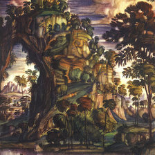 Константин Богаевский.Панно для особняко Рябушинского.