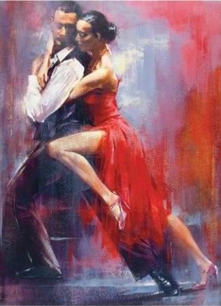 Танго - люди, танец, танго - оригинал