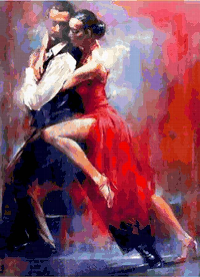 Танго - танец, люди, танго - предпросмотр