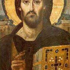 Оригинал схемы вышивки «икона Христос» (№170623)