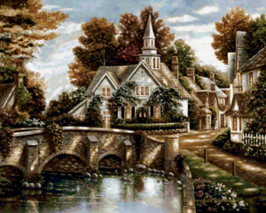 замок - природа, замок - предпросмотр