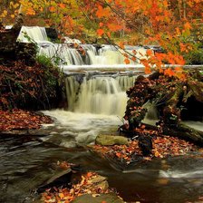 Схема вышивки «Водопад 3»
