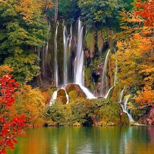 Схема вышивки «Водопад 5»