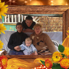 Схема вышивки «семья»