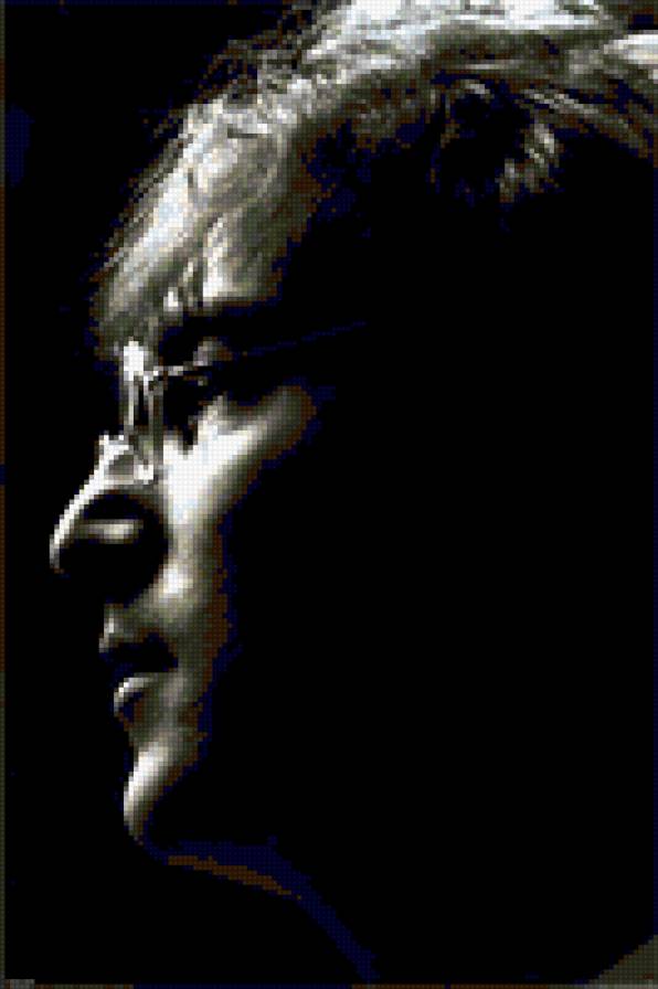 Джон Леннон - битлз, джон леннон, портрет - предпросмотр