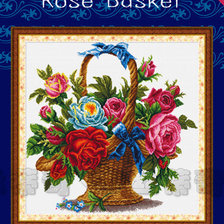 Схема вышивки «подсолнухи»