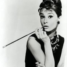 Схема вышивки «Audrey Hepburn»