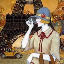 Схема вышивки «ретро»