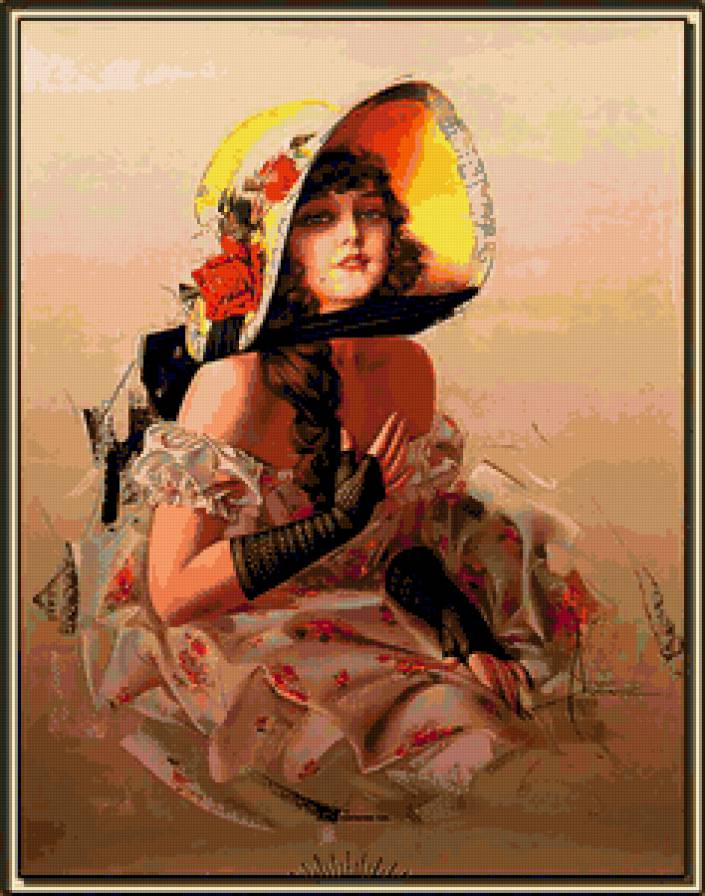 Серия "Портрет" - девушка - предпросмотр