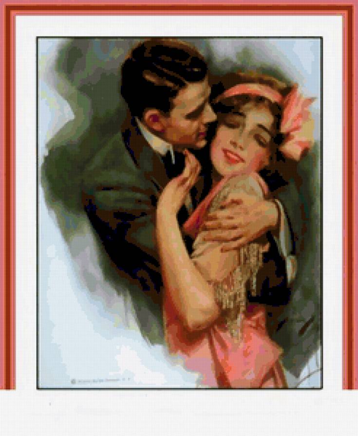 Серия "Портрет" - пара, девушка, двое, мужчина, люди - предпросмотр