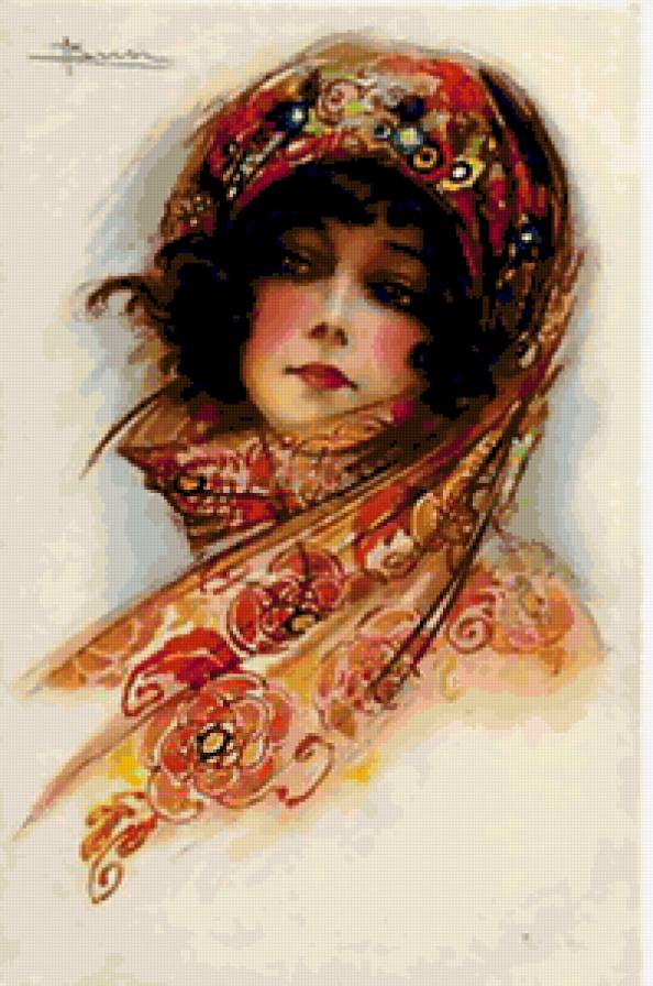 Серия "Портрет" - девушка - предпросмотр