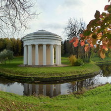 Схема вышивки «Беседка»