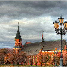 Схема вышивки «вечер»