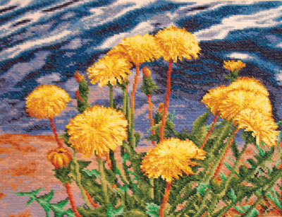 Одуванчики у воды - одуванчики у воды - оригинал