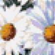 Предпросмотр схемы вышивки «ромашки в вазе» (№172450)
