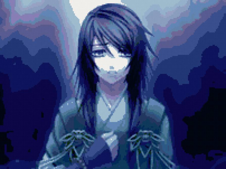 аниме девушка - предпросмотр