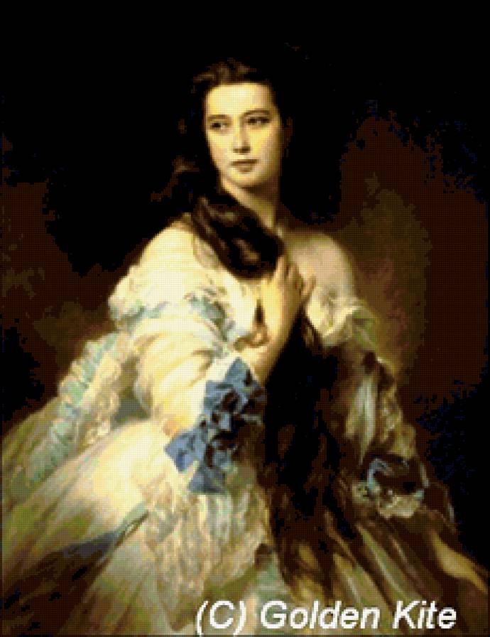 Мадам Римская-Корсакова - портрет, женщина, живопись - предпросмотр