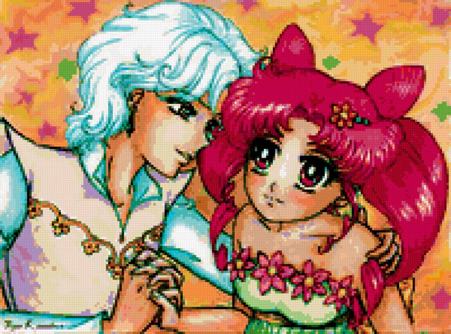 Гелиос и Малышка - аниме, сейлор мун - предпросмотр