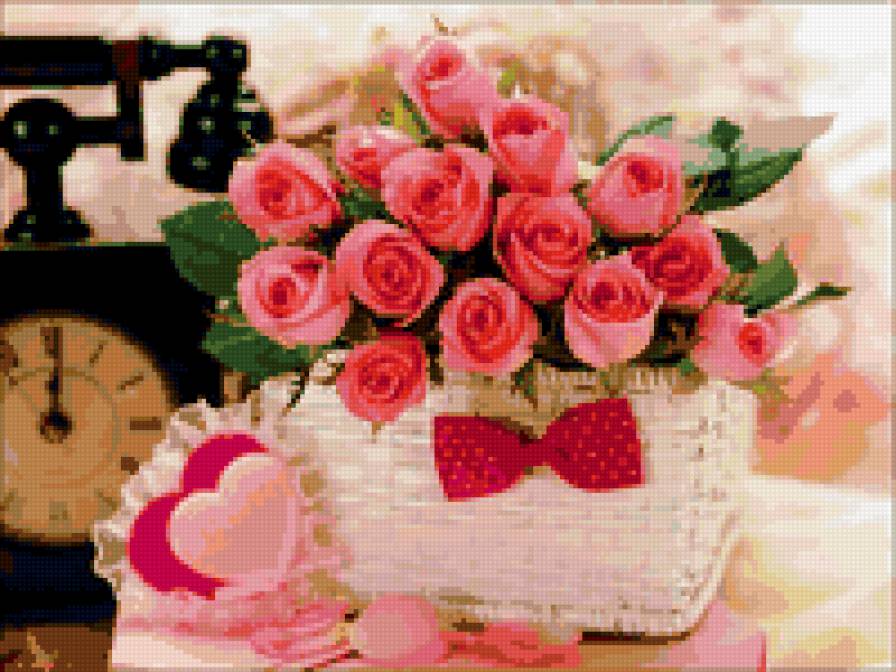 Розы - розы, телефон, красивое, натюрморт, цветы, красота - предпросмотр