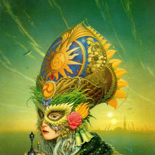 Схема вышивки «Маскарад»