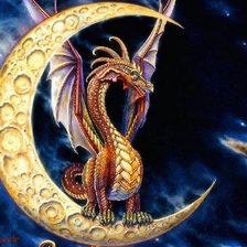 Оригинал схемы вышивки «дракон» (№173716)
