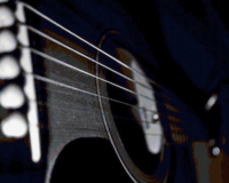 гитара - струны, гитара - предпросмотр