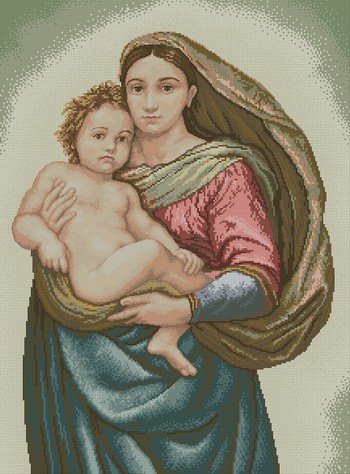 мадонна - икона - оригинал